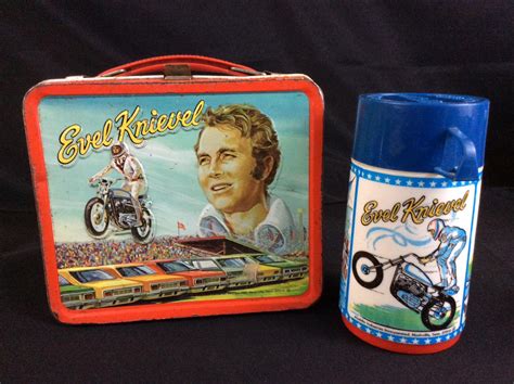 Evel Knievel Lunchbox for sale 